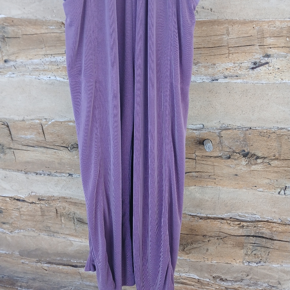 Saturday Sunday Anthropology Purple Wide Legged Jumpsuit Small - Picture 3 of 9
